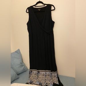 J.Jill sleeveless maxi dress - size L